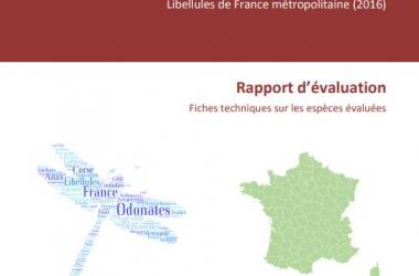 Odonates | Liste rouge nationales des espèces de Libellule menacées de France métropolitaine (2016)